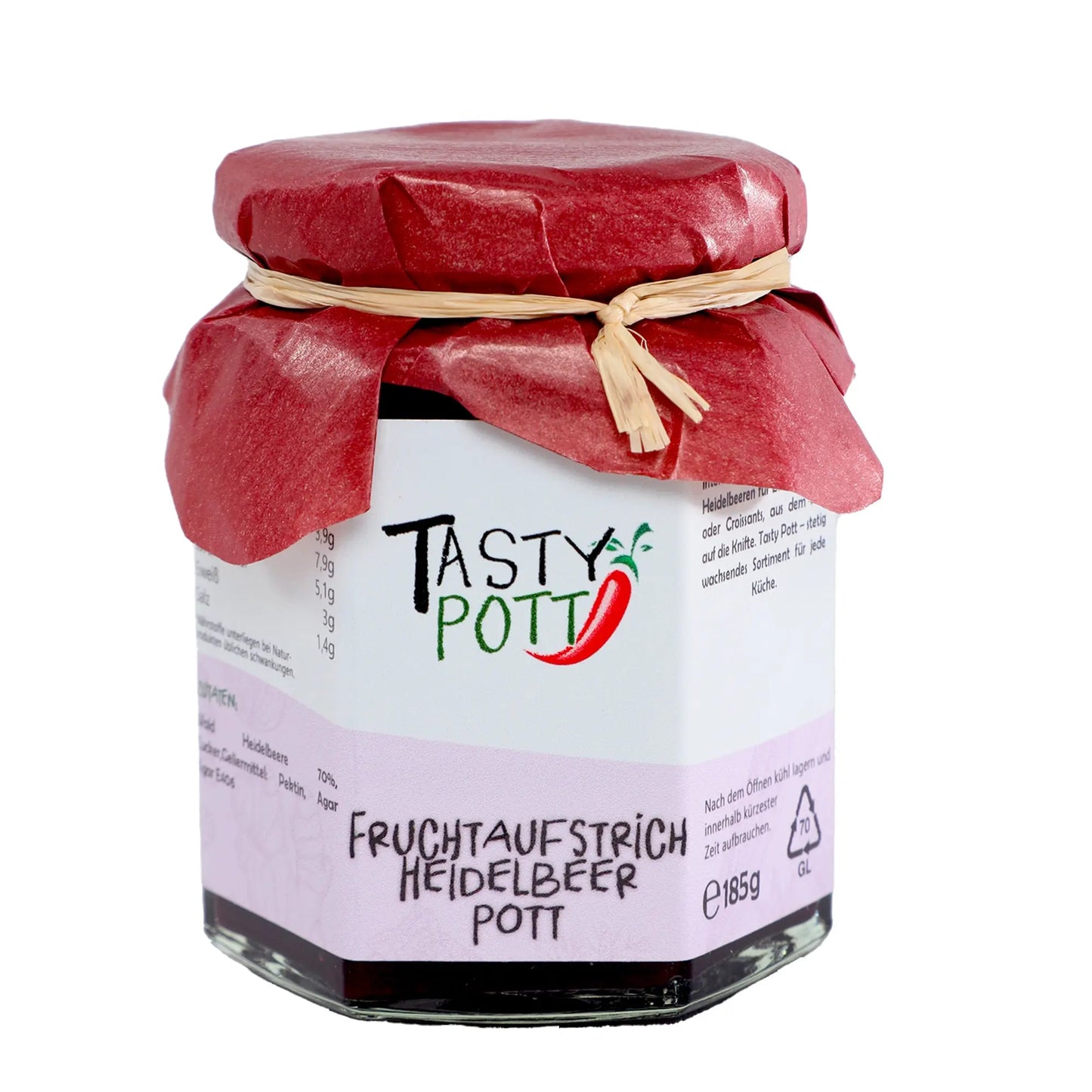 Fruchtaufstrich Auswahl im Glas - Tasty Pott - Tasty Pott