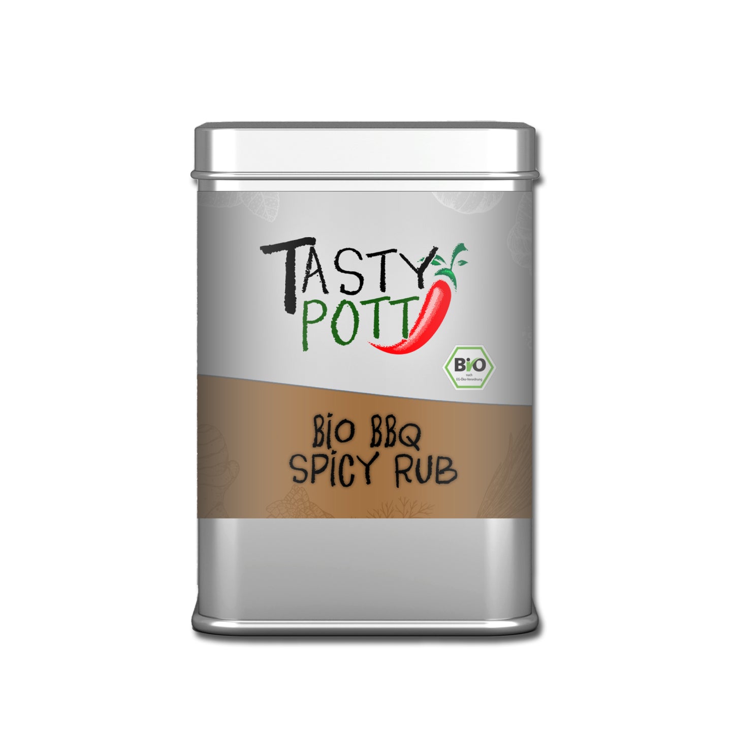 BBQ Rub Spicy - Bio Grillgewürz - 100g Dose