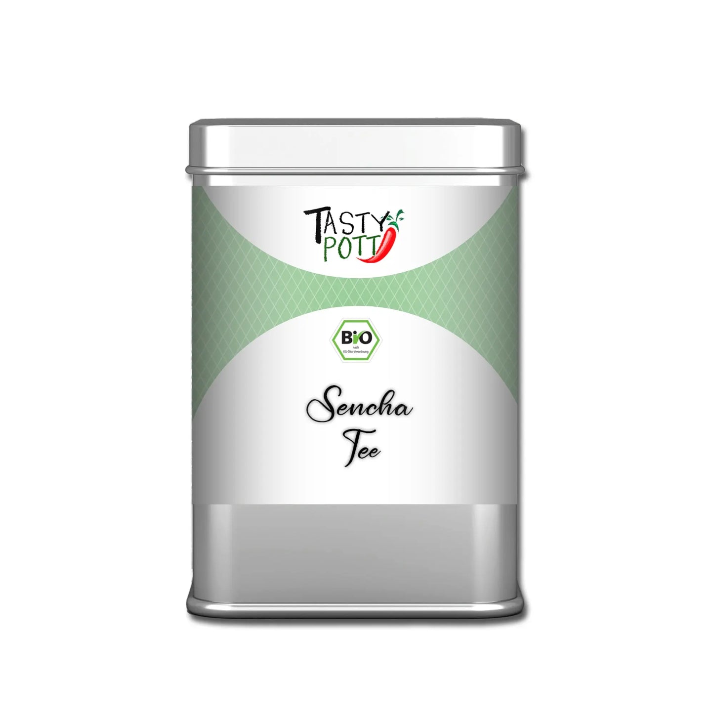 Bio Sencha Tee - Grüner Tee aus Japan - 50g Dose Tasty Pott