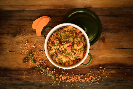 Linsen-Kürbis-Eintopf Tasty Pott