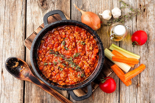 Vegane-Bolognese Tasty Pott