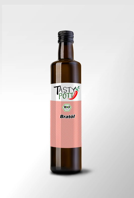 Bio Bratöl - Hochwertiges kaltgepresstes Öl 0,5L von Tasty Pott Tasty Pott