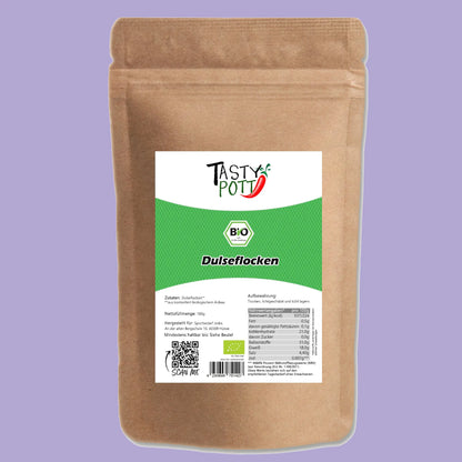 Bio Dulse Flocken - Lappentang Alge 100g von Tasty Pott - Tasty Pott