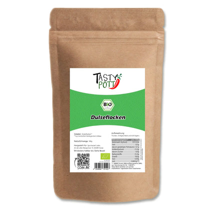 Bio Dulse Flocken - Lappentang Alge 100g von Tasty Pott - Tasty Pott