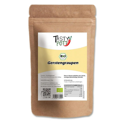 Bio Gerstengraupen 1kg - Tasty Pott Tasty Pott