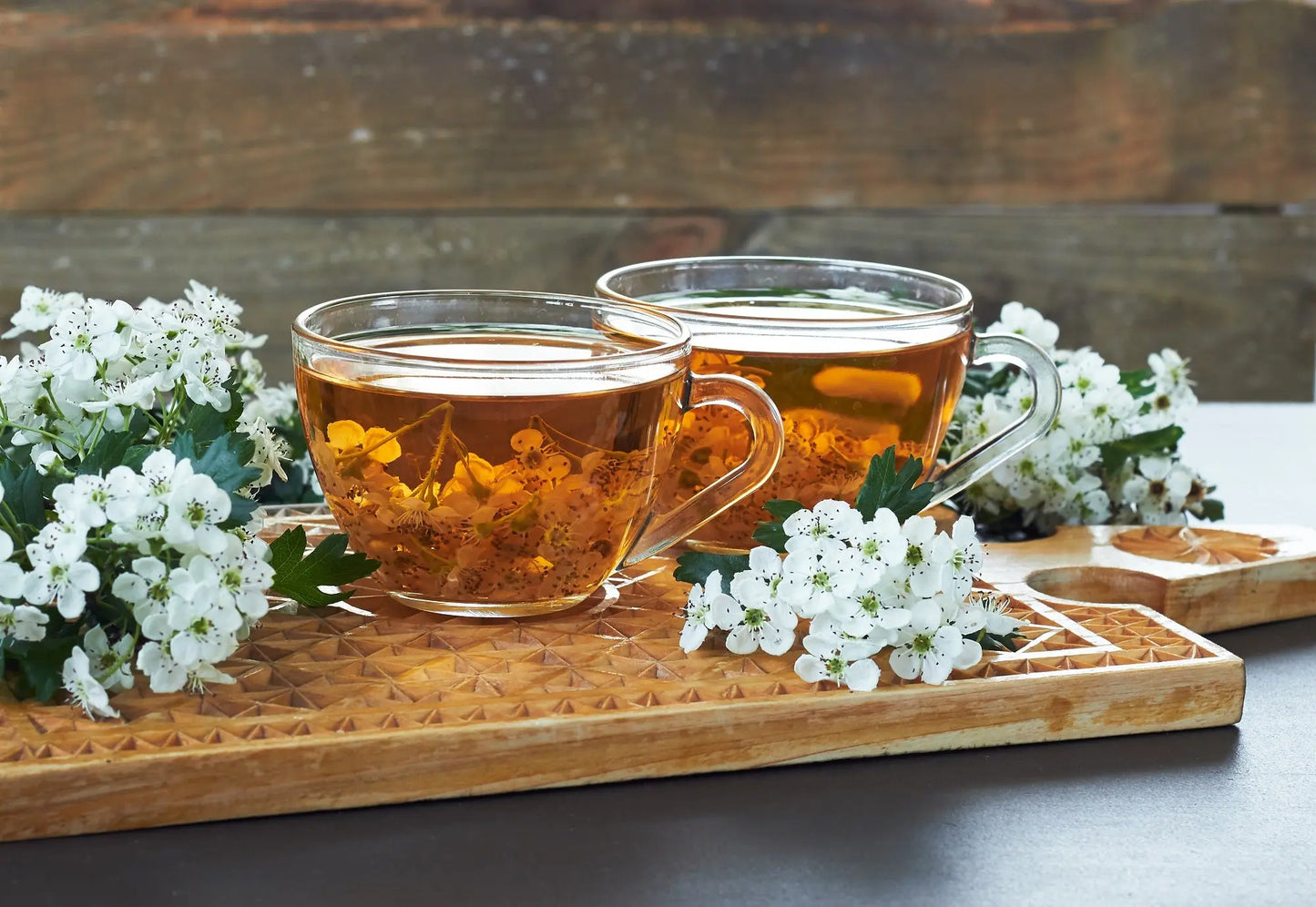 Bio Weißdornblätter mit Blüten - 100g Beutel Tasty Pott