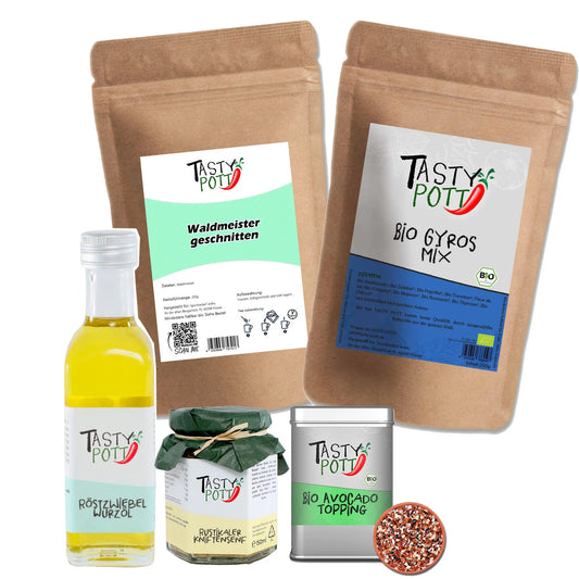 Tasty Pott Feinkost Probierset - Vielfalt für Genießer - Tasty Pott