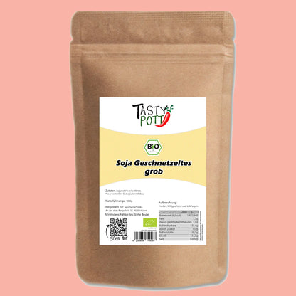 Bio Soja Geschnetzeltes - 1 kg Beutel | Tasty Pott - Tasty Pott