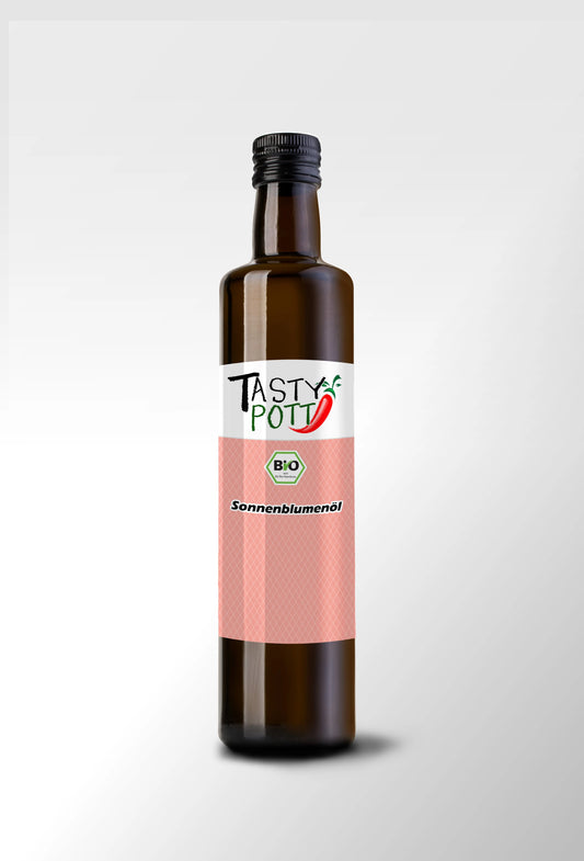 Bio Sonnenblumenkernöl kaltgepresst 500ml - Tasty Pott - Tasty Pott