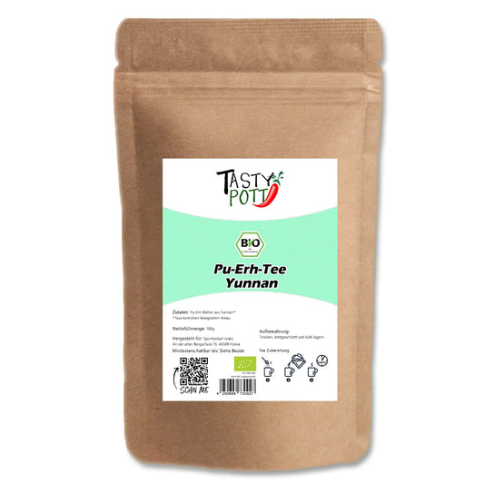 Bio Pu-Erh-Tee Yunnan - 100g von Tasty Pott - Tasty Pott
