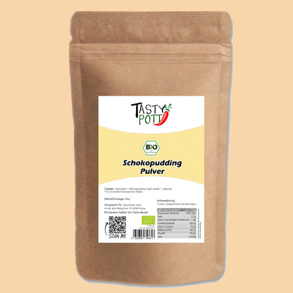 Bio Schoko Pudding Pulver - 100g Tasty Pott Tasty Pott