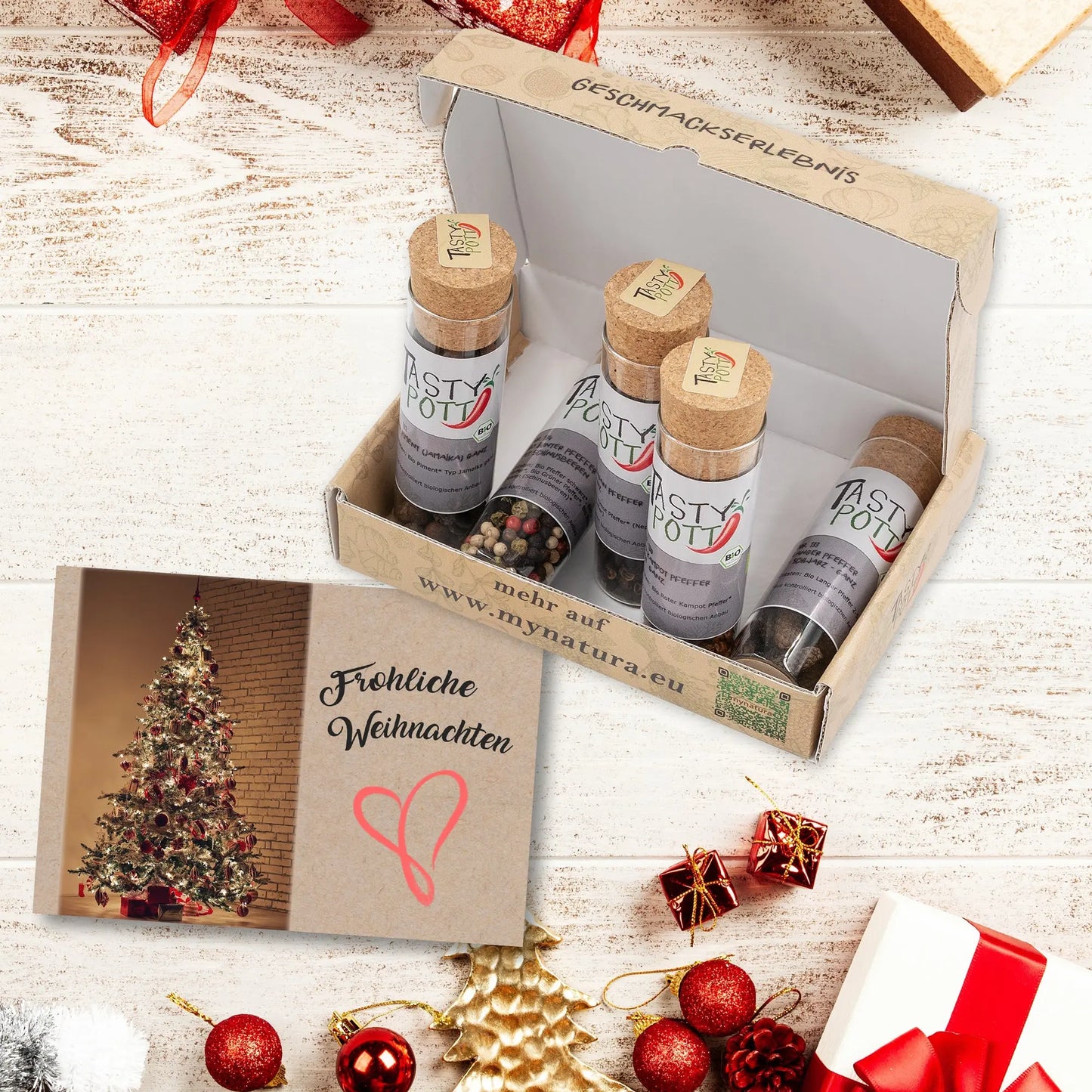 Gewürz Geschenkset - Fröhliche Weihnachten | Tasty Pott - Tasty Pott
