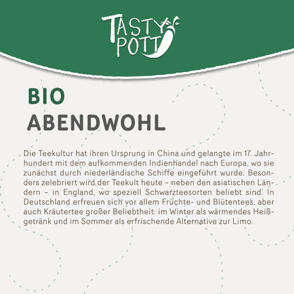 Tasty Pott Bio Abendwohl Tee 20g - Tasty Pott
