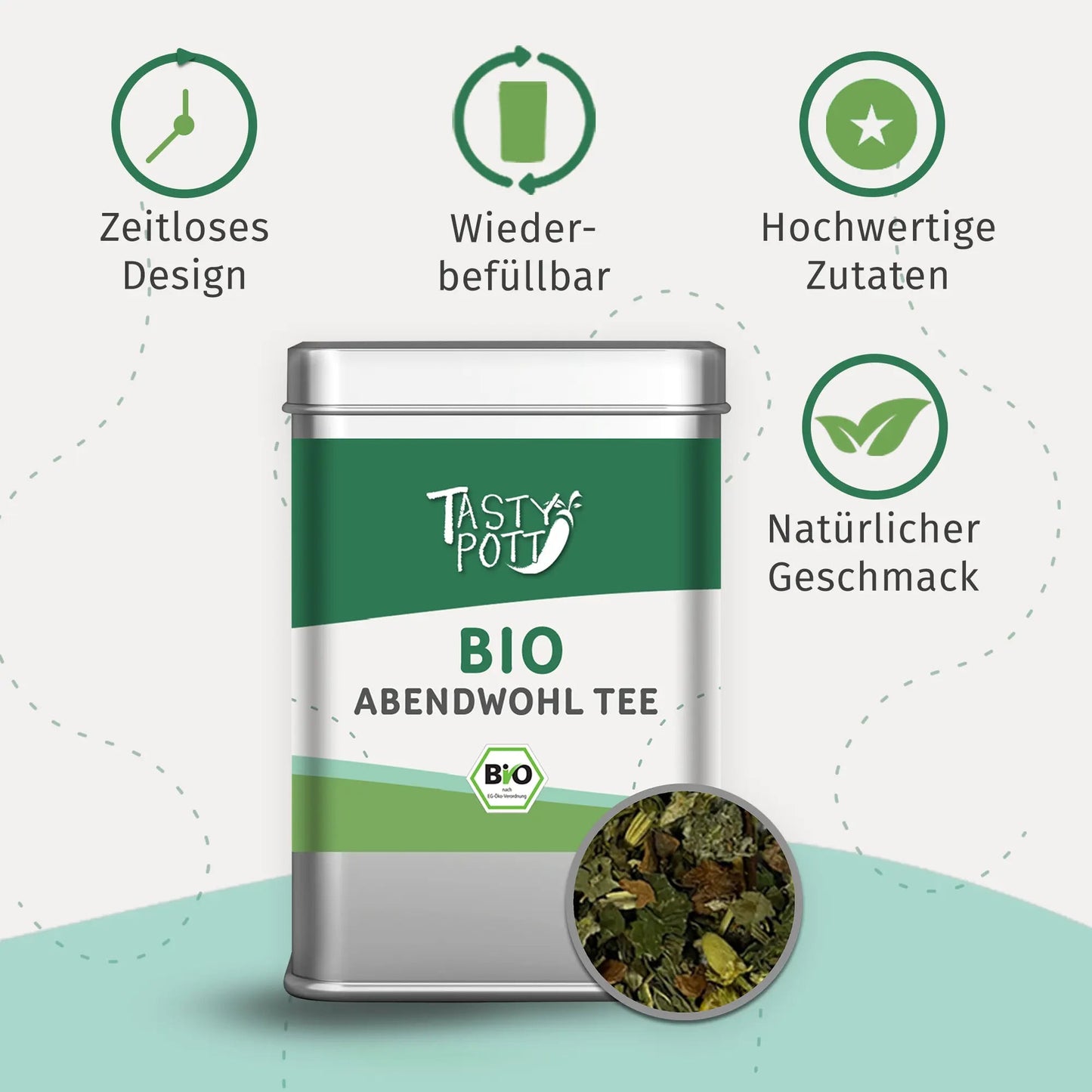 Tasty Pott Bio Abendwohl Tee 20g - Tasty Pott