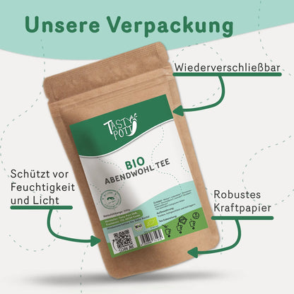 Tasty Pott Bio Abendwohl Tee 20g - Tasty Pott