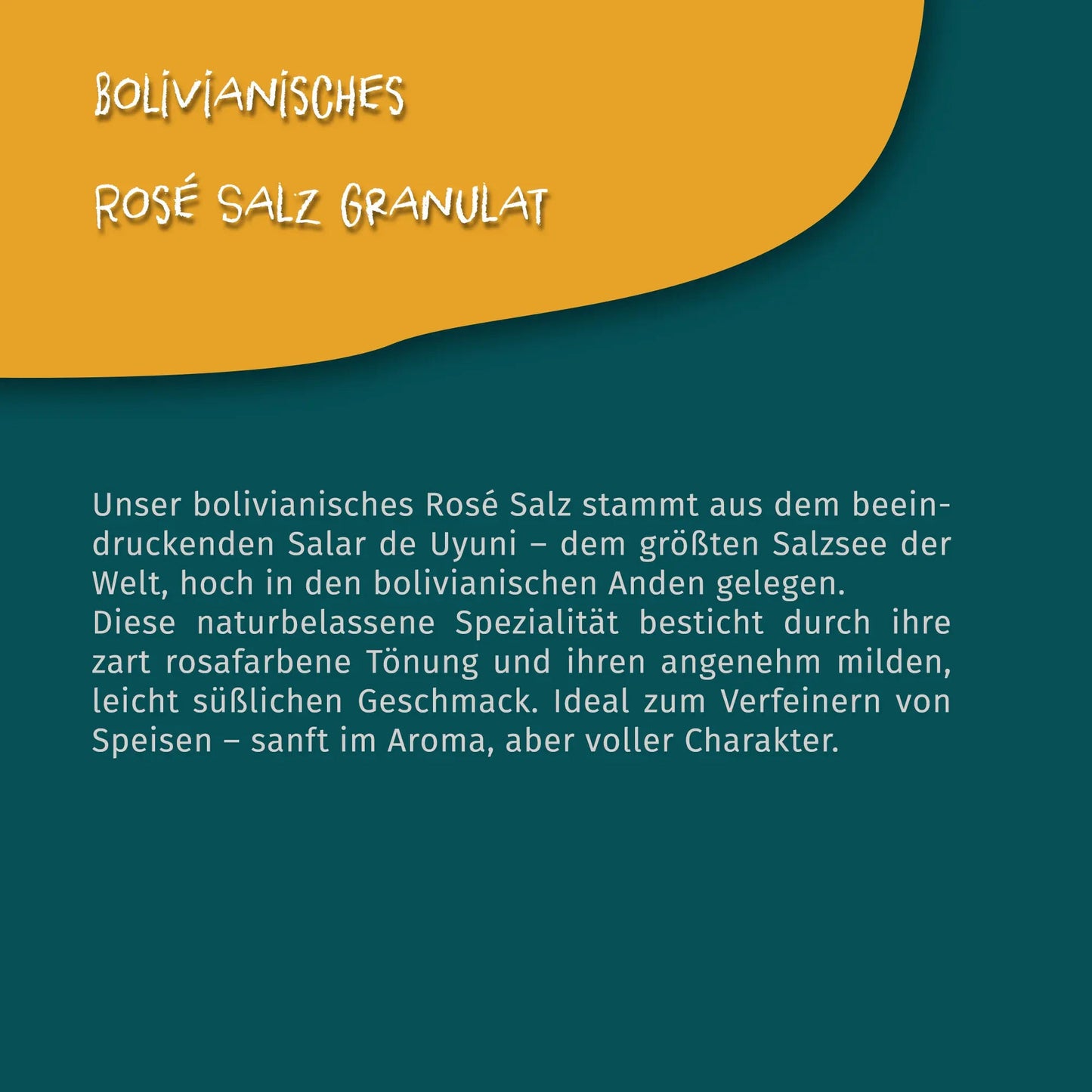 Bolivianisches Rosé Salz Granulat 100g von Tasty Pott - Tasty Pott