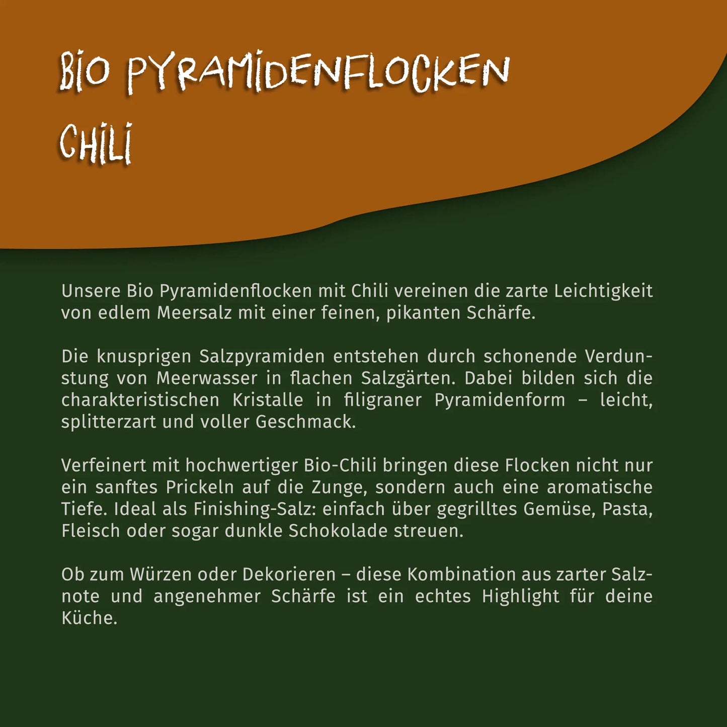Bio Pyramidensalz mit Chili - 85g Dose | Tasty Pott - Tasty Pott