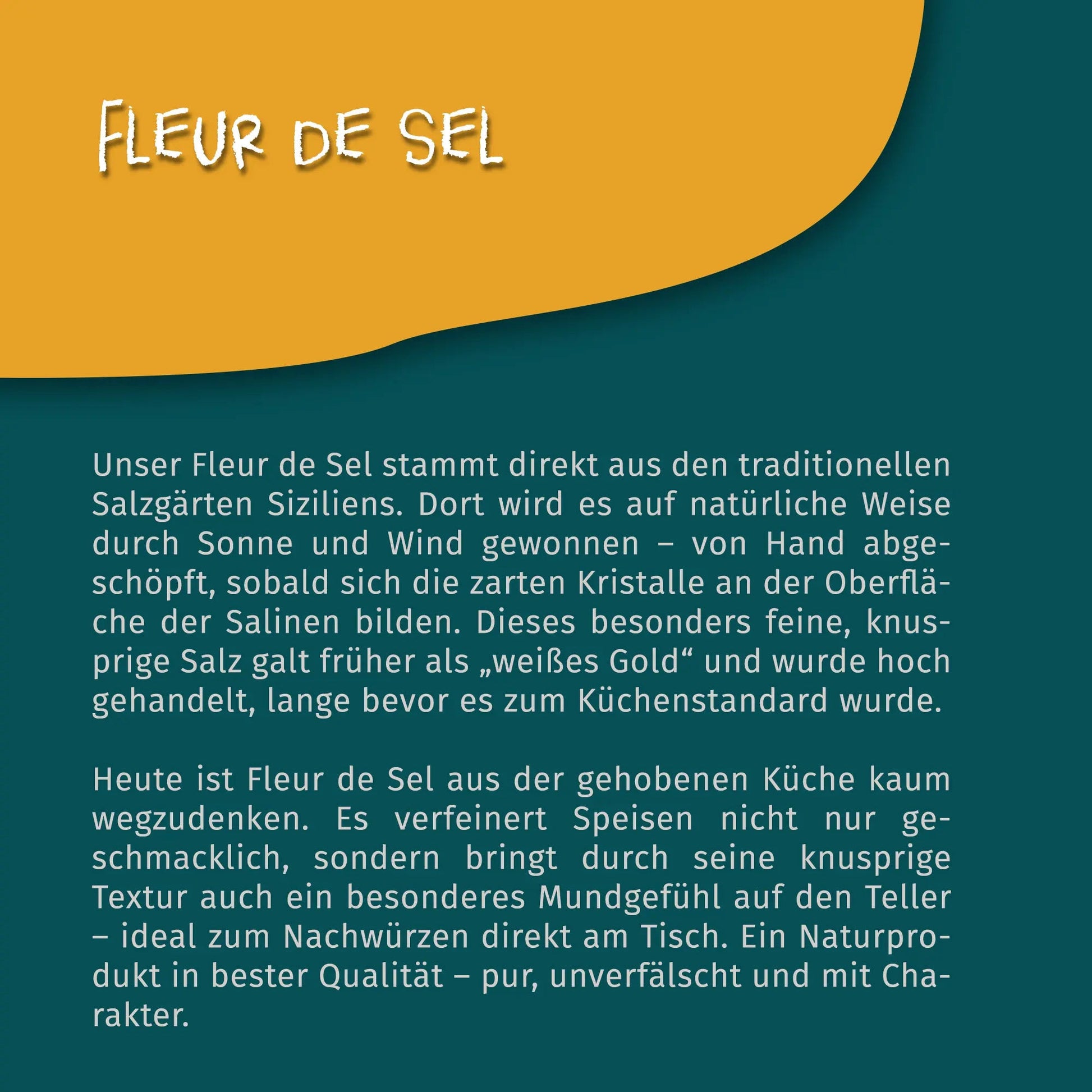 Tasty Pott Fleur de Sel Meersalz Nachfüllbeutel 250g - Tasty Pott