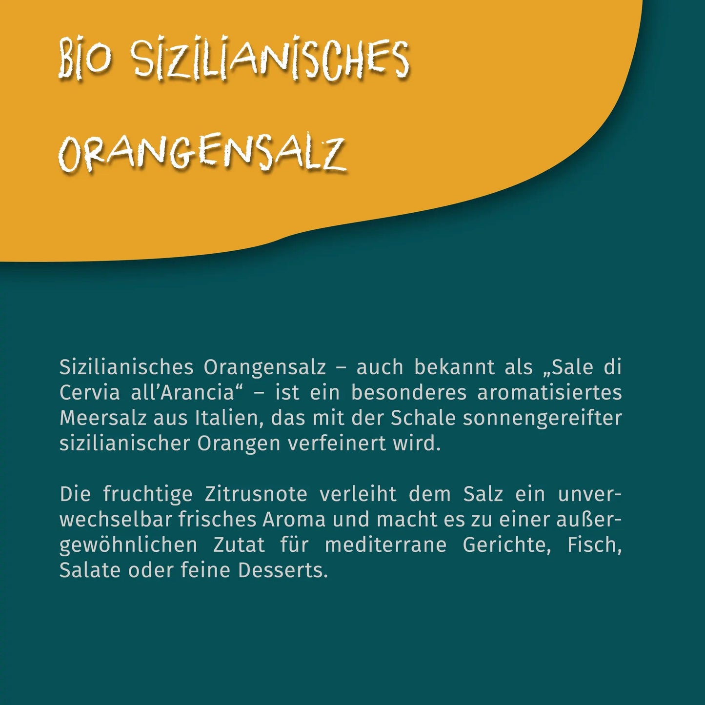 Bio Orangensalz aus Sizilien - 125g Dose | Tasty Pott Tasty Pott