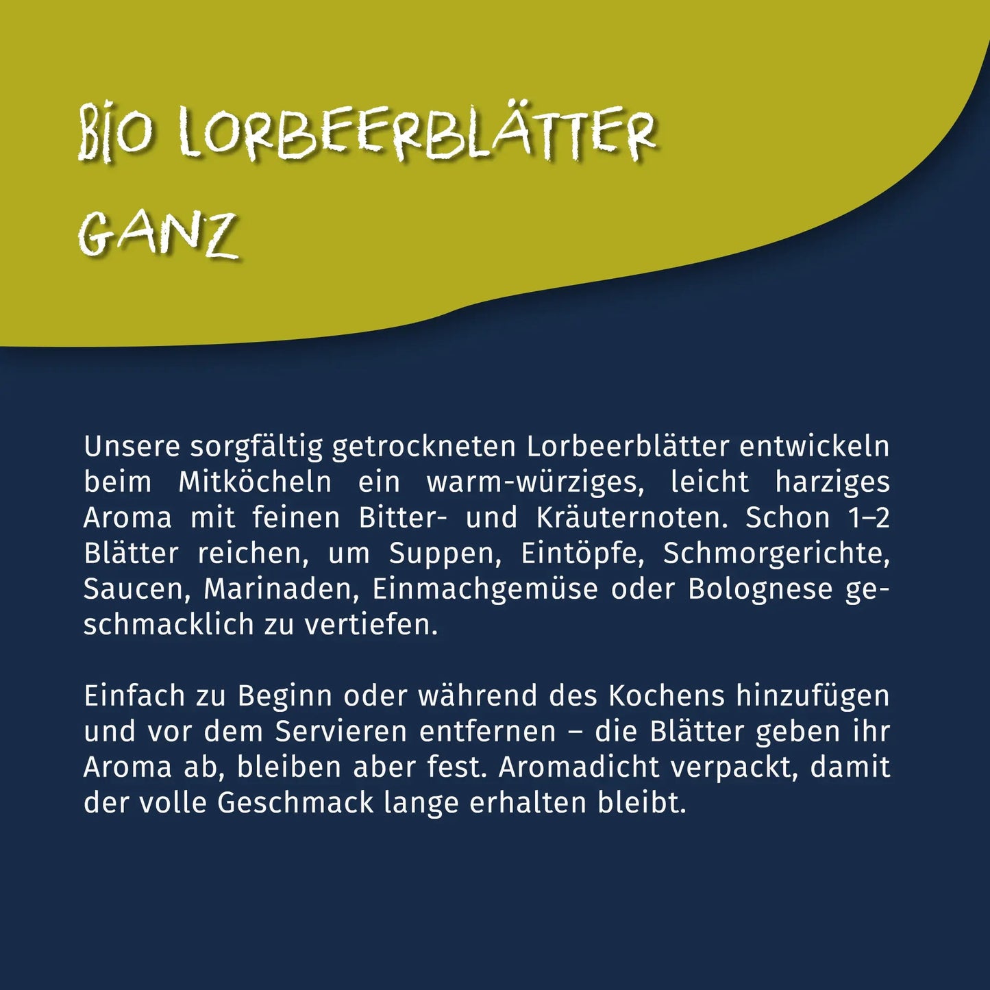 Bio Lorbeerblätter ganz - 5g Dose von Tasty Pott Tasty Pott