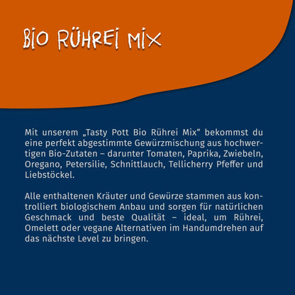 Bio Rührei Mix - Gewürzmischung - 80g Dose | Tasty Pott Tasty Pott