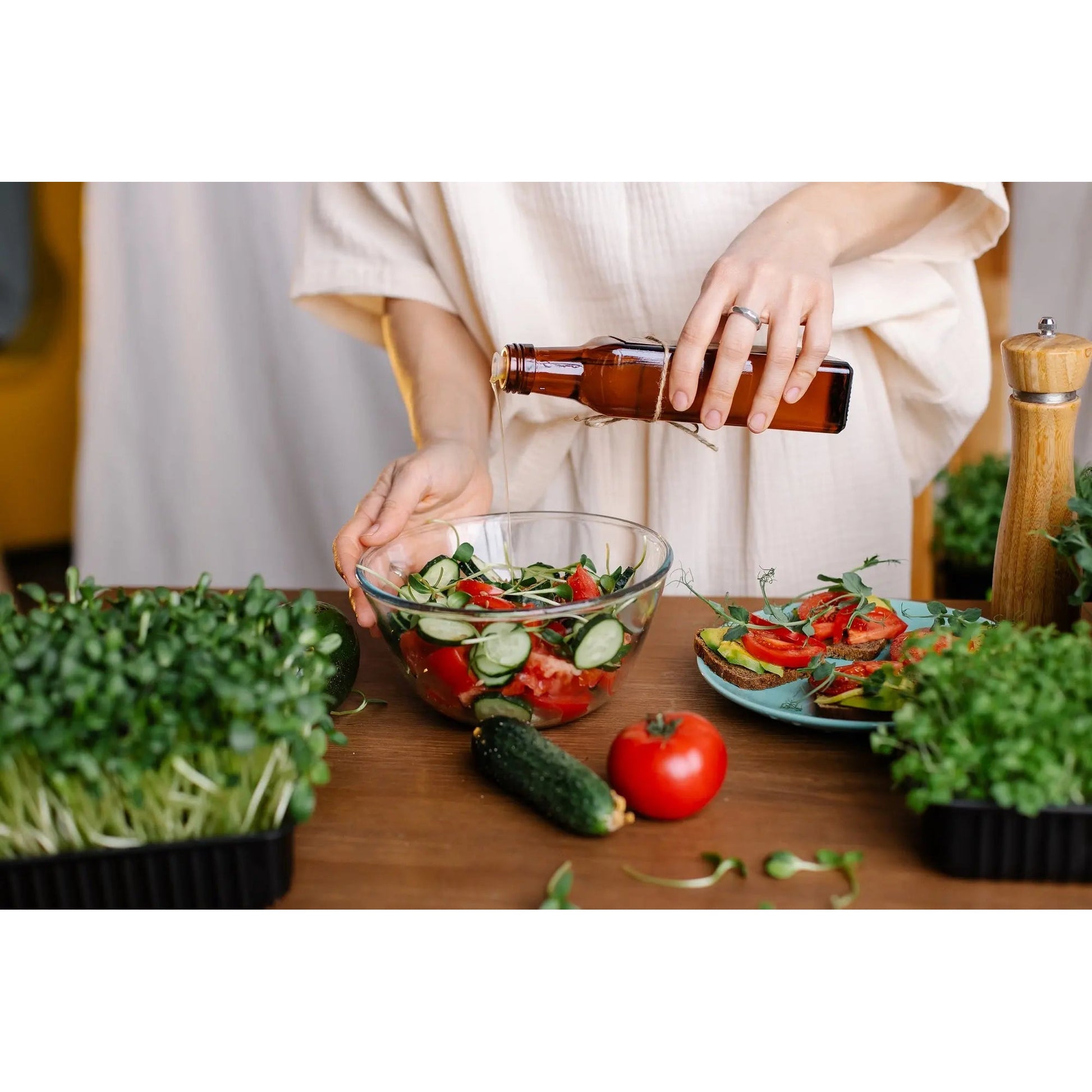 Traubenkernöl mit Bärlauch – 100ml von Tasty Pott Tasty Pott