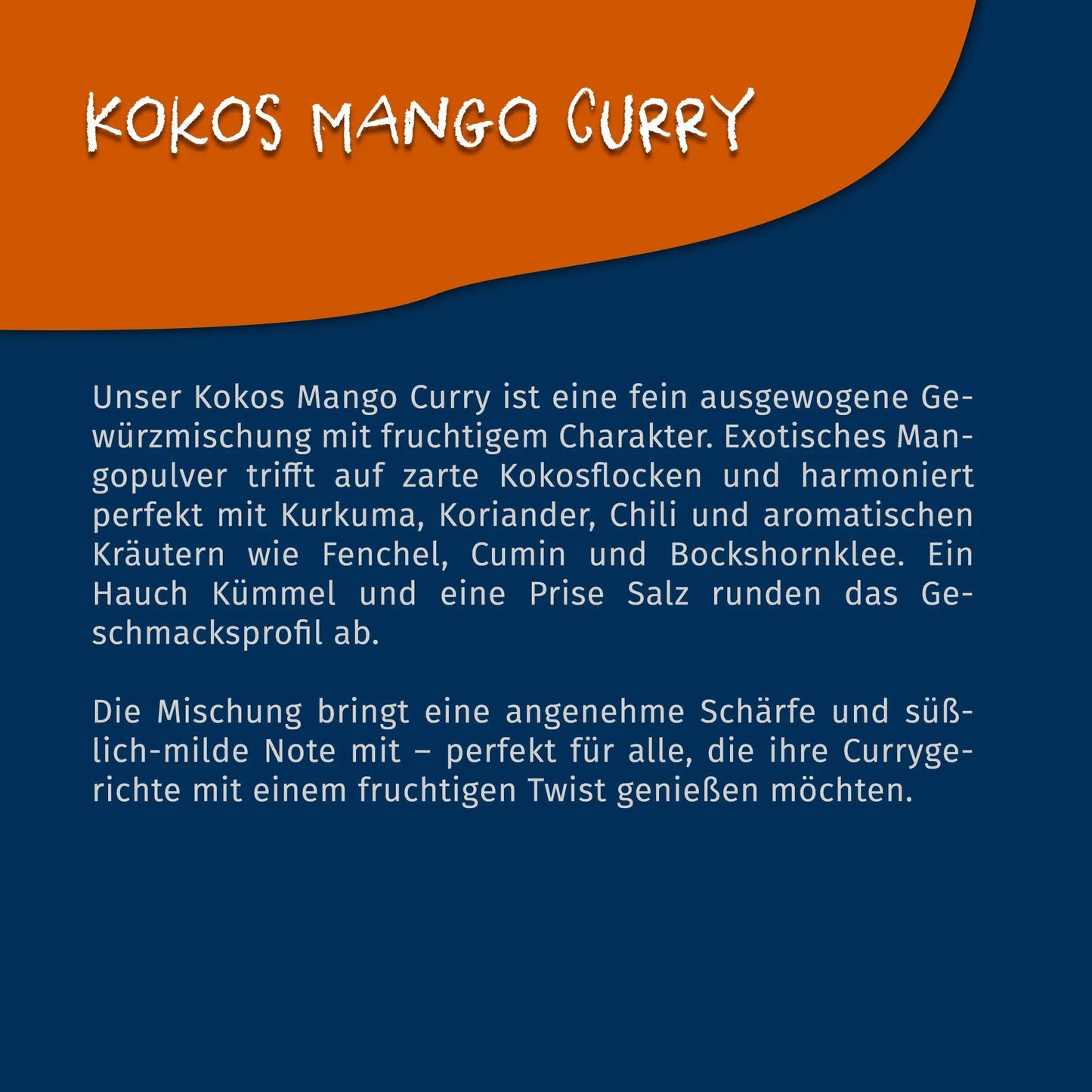 Kokos Mango Curry Gewürz | 75g Dose - Tasty Pott Tasty Pott