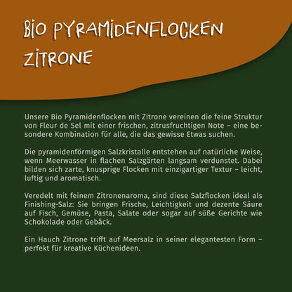 Tasty Pott Bio Pyramidenflocken - Zitrone 200g Nachfüllbeutel Tasty Pott