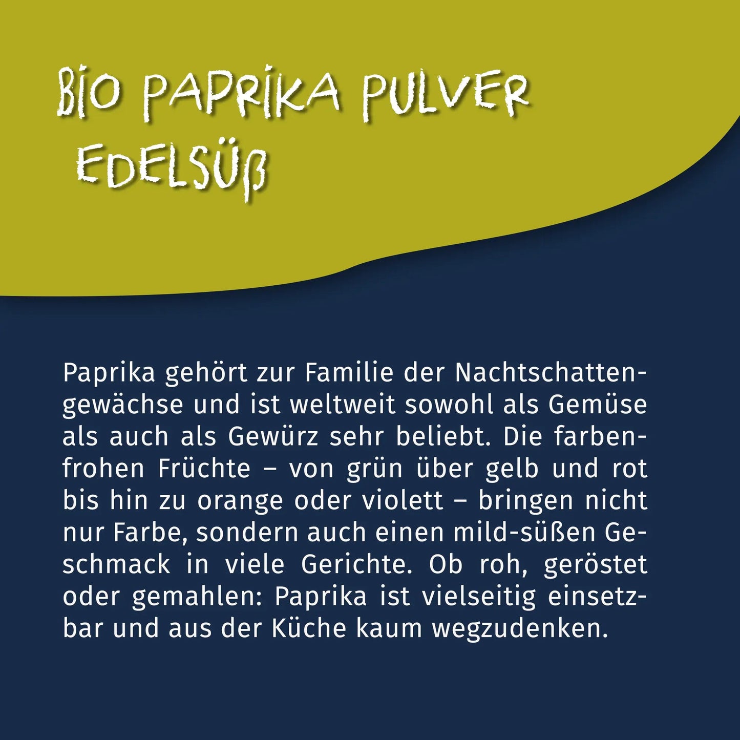 Bio Paprika Pulver edelsüß - 100g Dose von Tasty Pott Tasty Pott