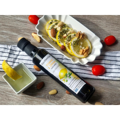 Fruchtwerker Olivenöl mit Zitrone 250ml – Premium Qualität Tasty Pott