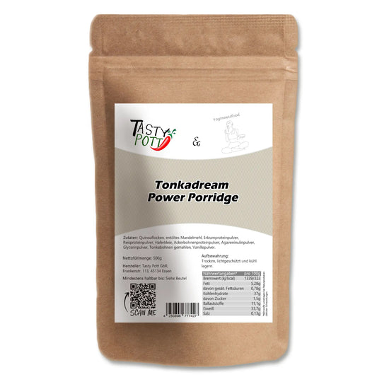 Tonkadream Power Porridge - Proteinreiches Frühstück ab 500g