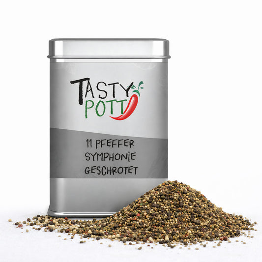Tasty Pott 11 Pfeffer Symphonie Pfeffermischung - 60g Dose