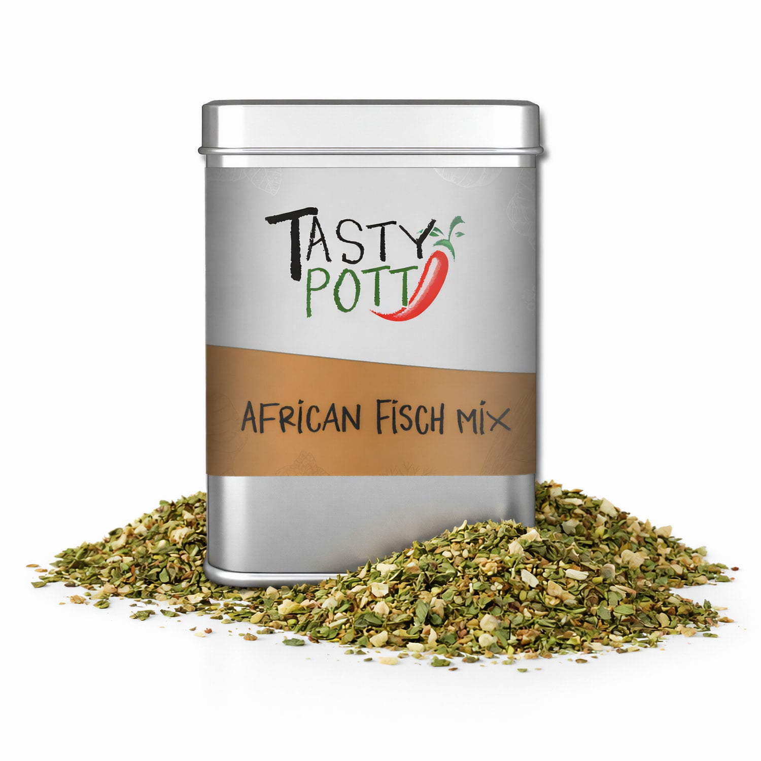 African Rub - Exotische Gewürzmischung  - 70g Dose von Tasty Pott