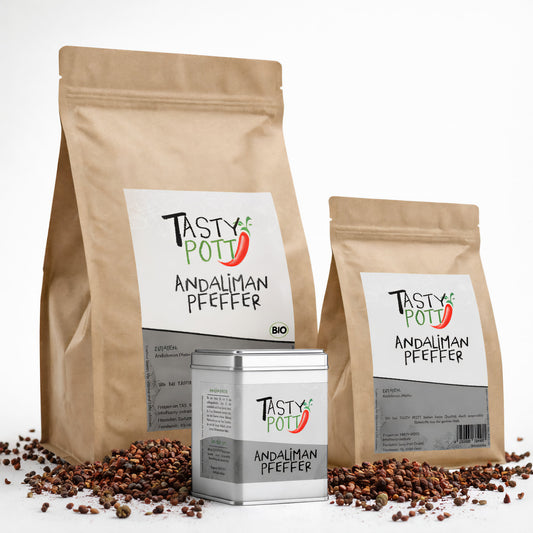 Andaliman Pfeffer ganz - Im Beutel ab 10g von Tasty Pott