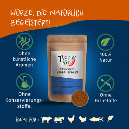 Tasty Pott Arabische Kaffee Würze - 60g Dose — Abbildung 2