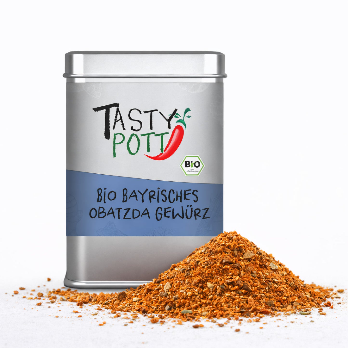 Bio Obatzda Gewürz - 100g Dose von Tasty Pott