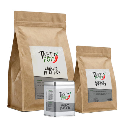 Whisky Pfeffer schwarz - Im Beutel ab 30g von Tasty Pott — Abbildung 6