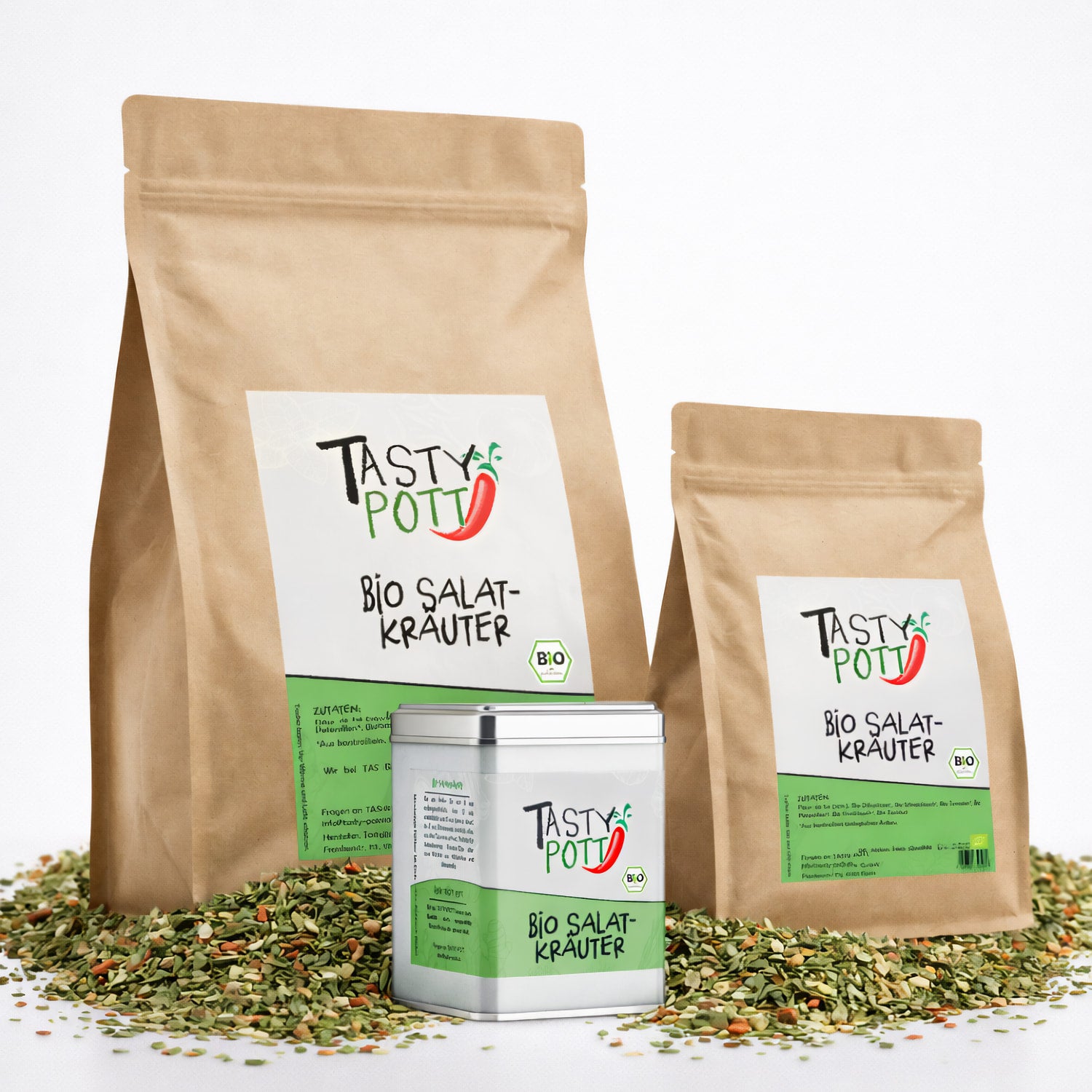 Tasty Pott Bio Salatkräuter Gewürzmischung - ab 30g Beutel