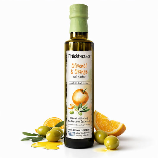 Fruchtwerker Olivenöl mit Orange 250ml