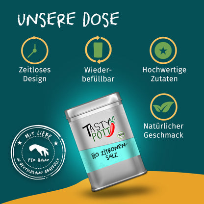 Tasty Pott Bio Zitronensalz - ab 30g Beutel — Abbildung 4