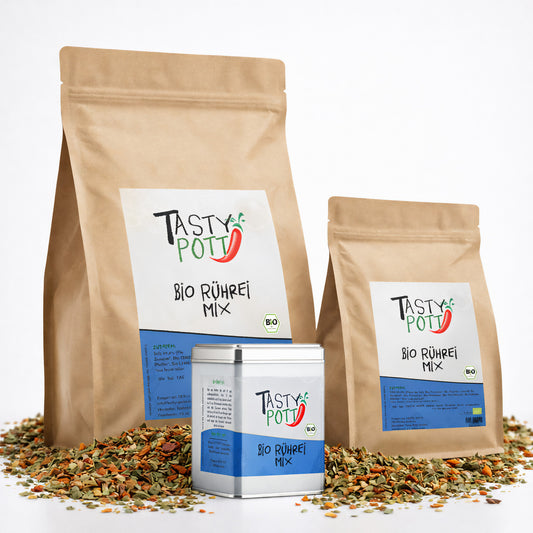 Bio Rührei Mix Gewürzmischung - ab 30g im Beutel von Tasty Pott