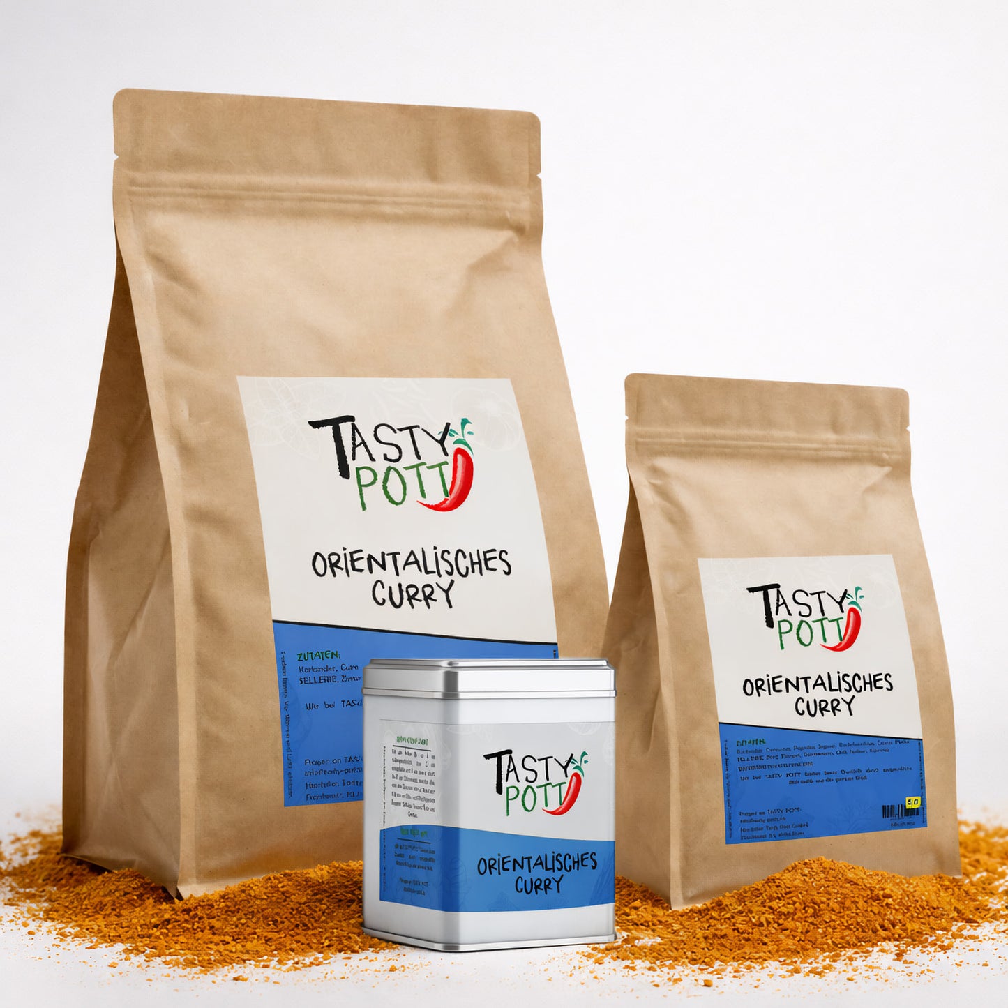 Tasty Pott Orientalisches Curry Gewürz - ab 30g Beutel