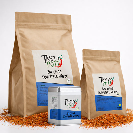 Bio Omas Schnitzel Würze - ab 30g im Beutel von Tasty Pott