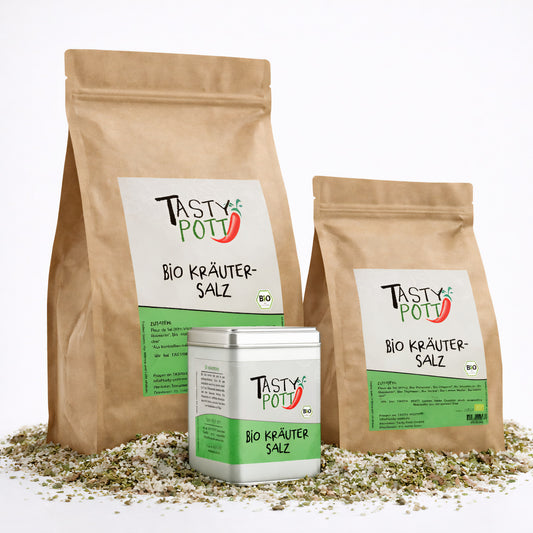 Bio Kräutersalz - ab 30g im Beutel von Tasty Pott