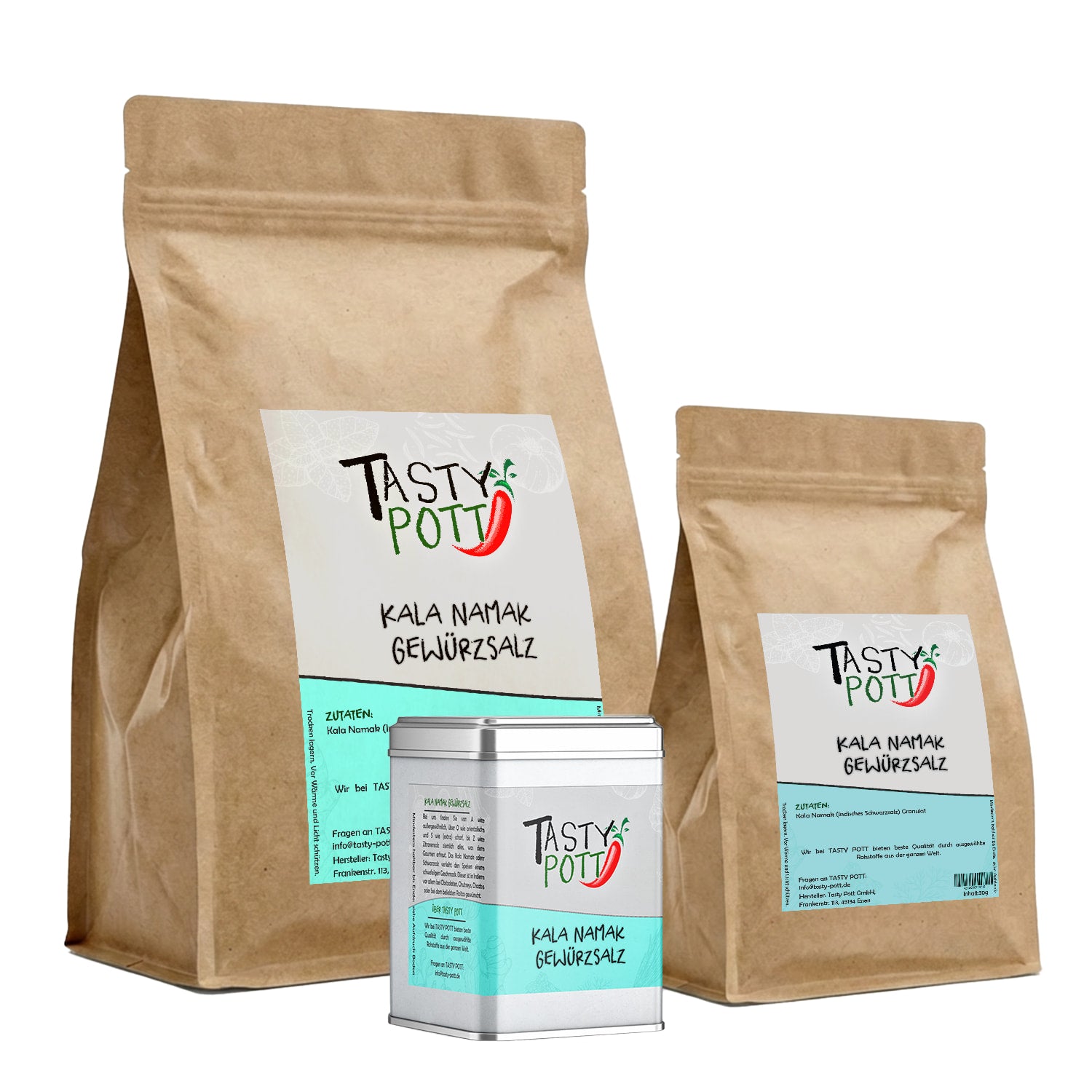 Kala Namak Salz - Schwarzsalz- ab 30g von Tasty Pott — Abbildung 6