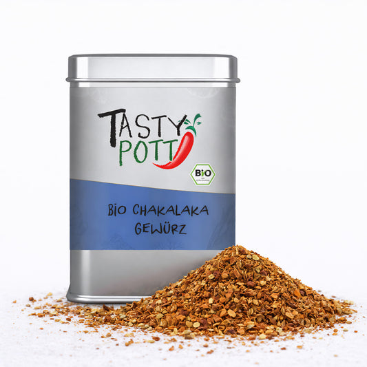 Bio Chakalaka Gewürz - 100g Dose von Tasty Pott
