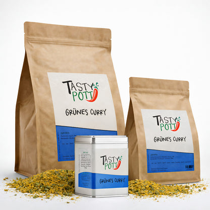 Grünes Curry - ab 30g im Beutel von Tasty Pott