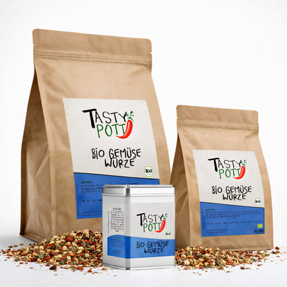 Tasty Pott Bio Gemüse Würze - ab 30g Beutel