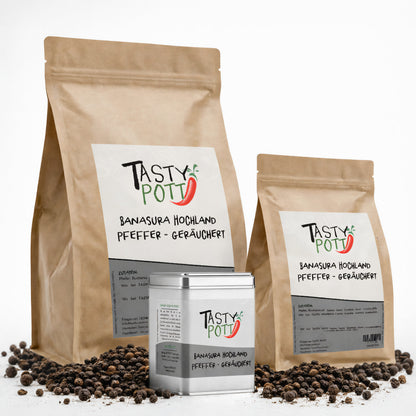 Banasura Hochlandpfeffer geräuchert - Im Beutel ab 30g von Tasty Pott