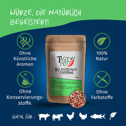 Bio Avocado Topping im Beutel ab 30g von Tasty Pott — Abbildung 2